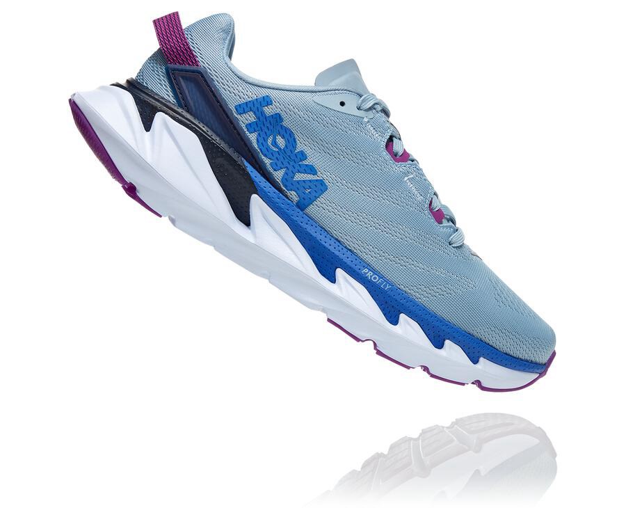 Zapatillas Running Hoka One One Mujer - Elevon 2 - Azules - VUD263158